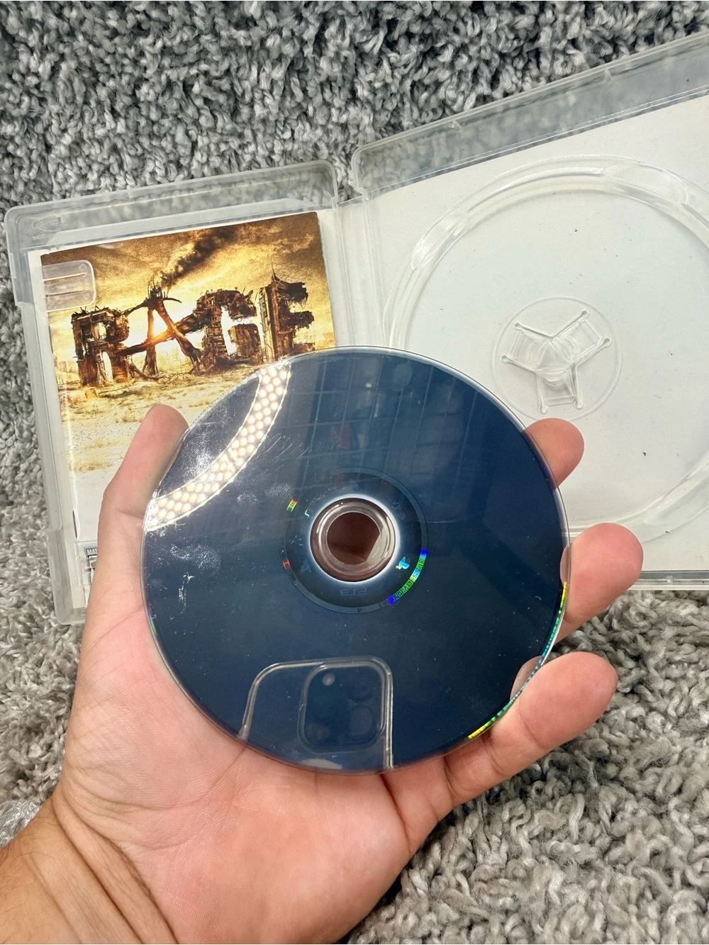 RAGE (PS3) Video Game - White Cover